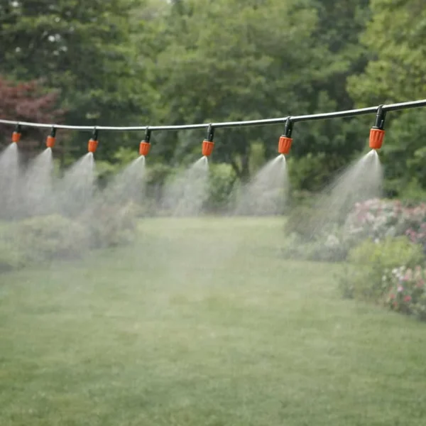 zraszacz ogrodowy luaro kurtyna wodna mgieka system nawadnia 6f2eaed768cd4babaad4f549c0292442